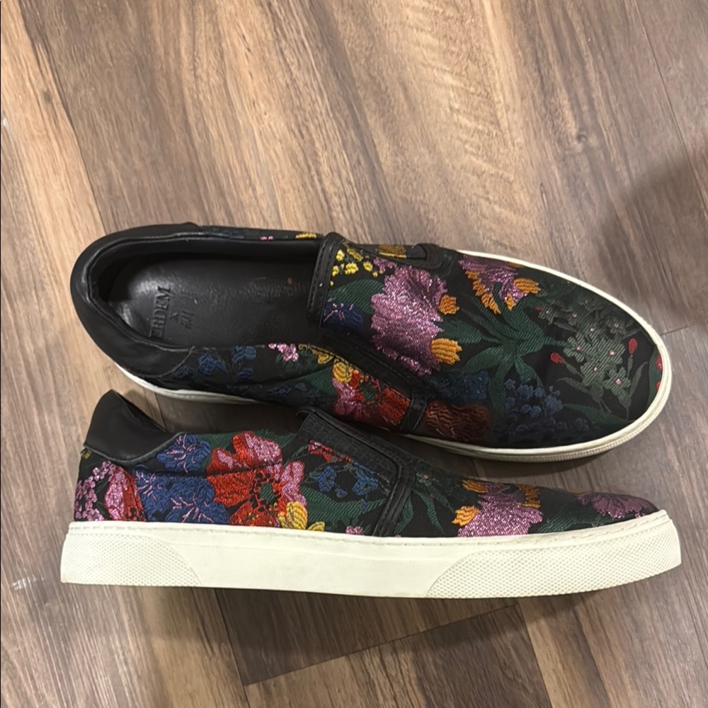 Erdem x H&M floral sneakers size 9.5 / 41